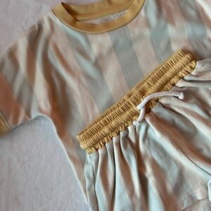 Wild Wawa Striped matching set